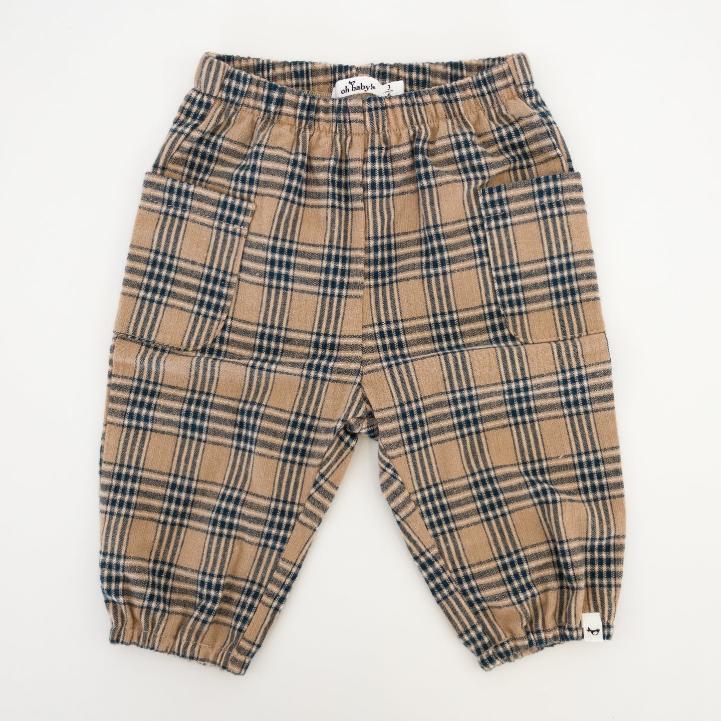 Scottish Plaid Side Pocket Pants