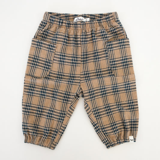 Scottish Plaid Side Pocket Pants