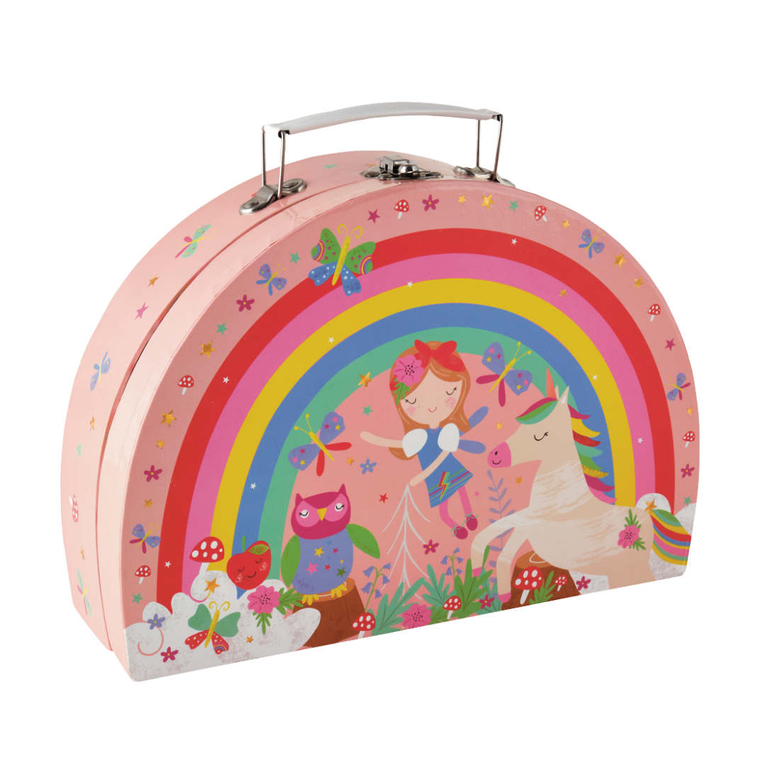 Tin Tea Set 10 Piece - Rainbow Fairy