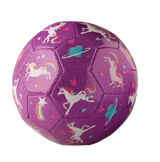 Glitter Unicorn Soccer Ball