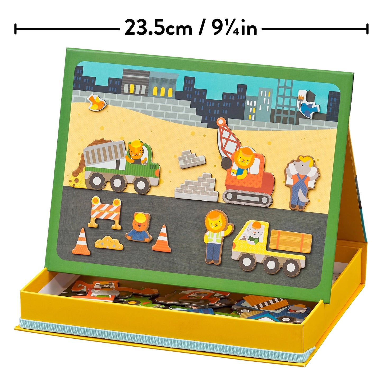 Construction Site Magnetic Play Scene