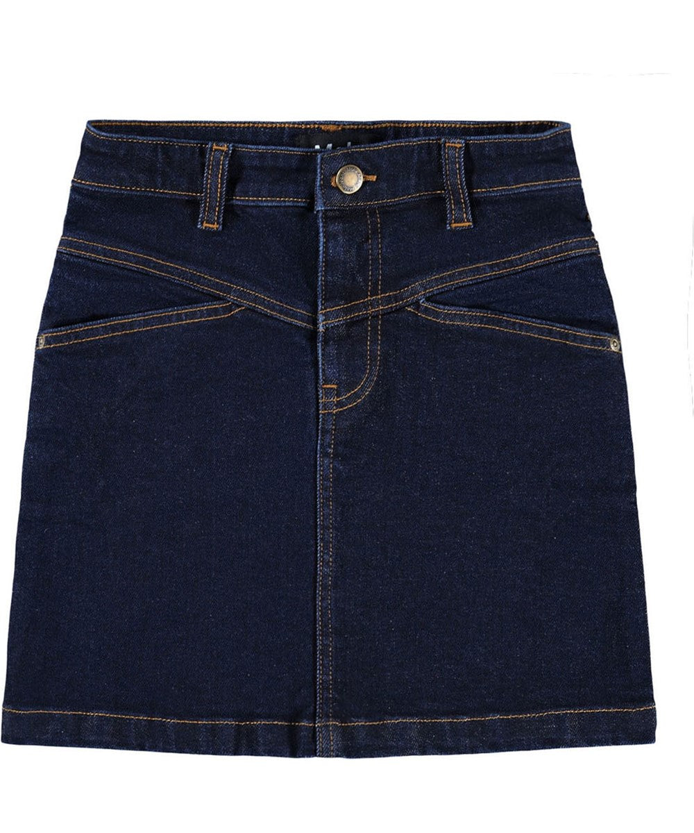 Baji Skirt - Raw Blue