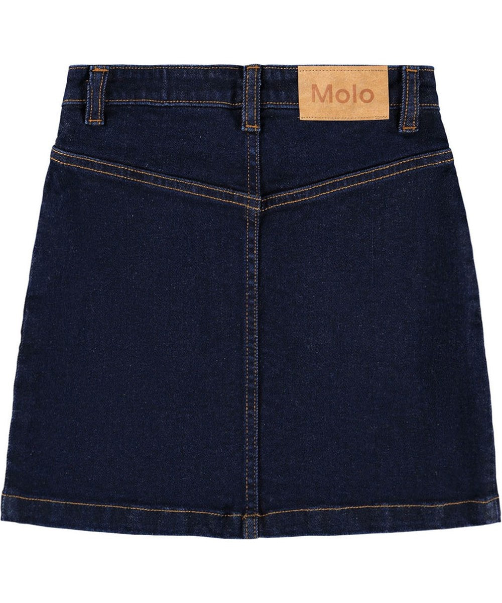 Baji Skirt - Raw Blue