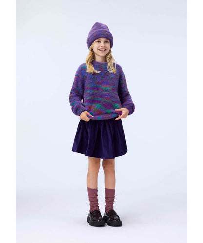 Garda Sweater - Purple Mix