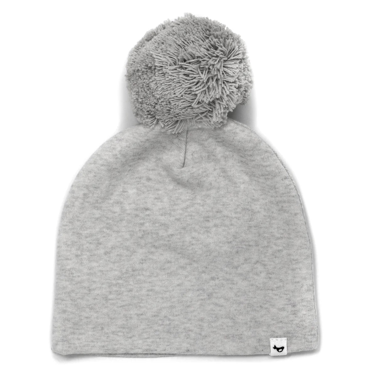 Gray Pom Hat-Heather Gray