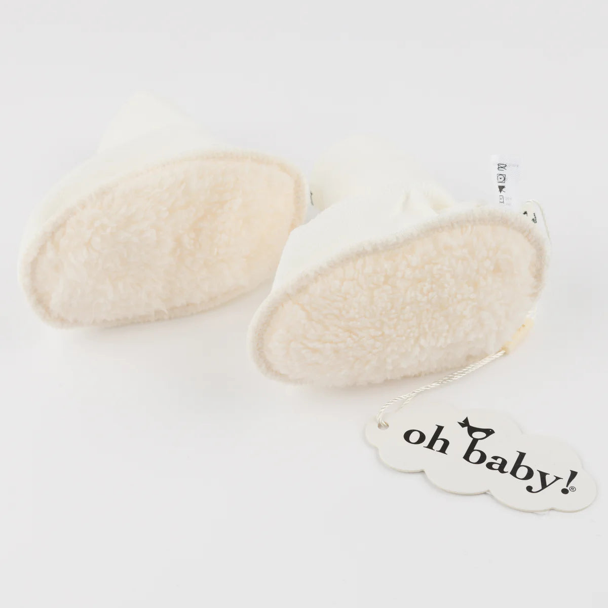 Cream Baby Rib w/Snowdrift Bootie