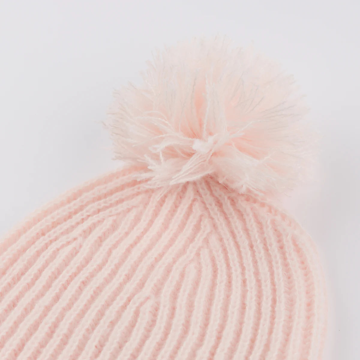 Scandi Pom Hat-Baby Pink