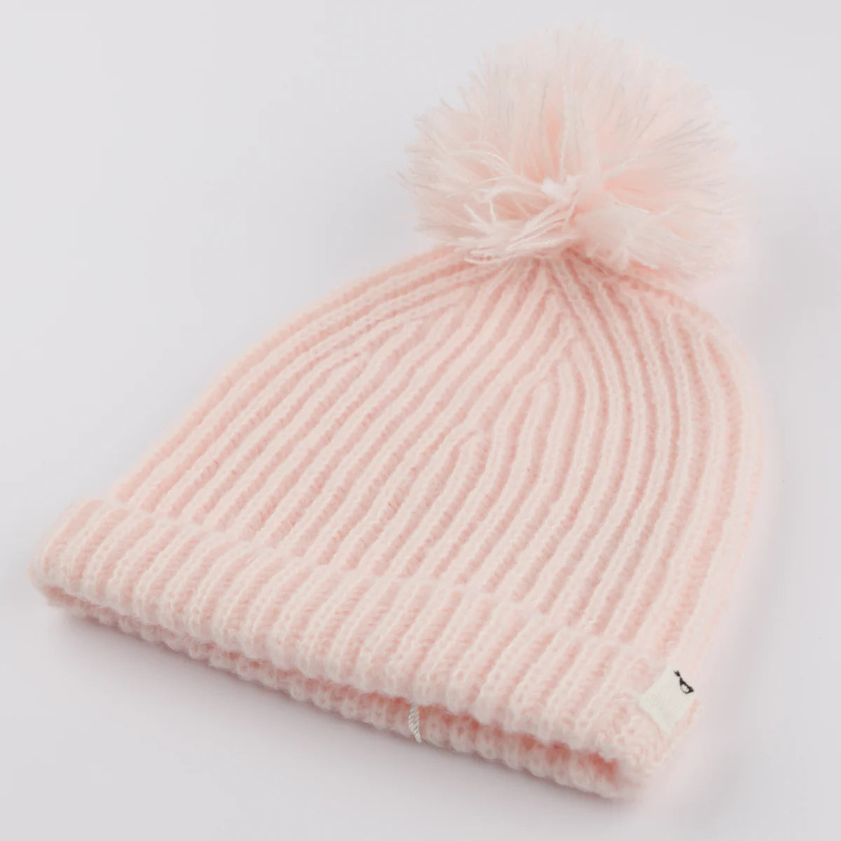 Scandi Pom Hat-Baby Pink