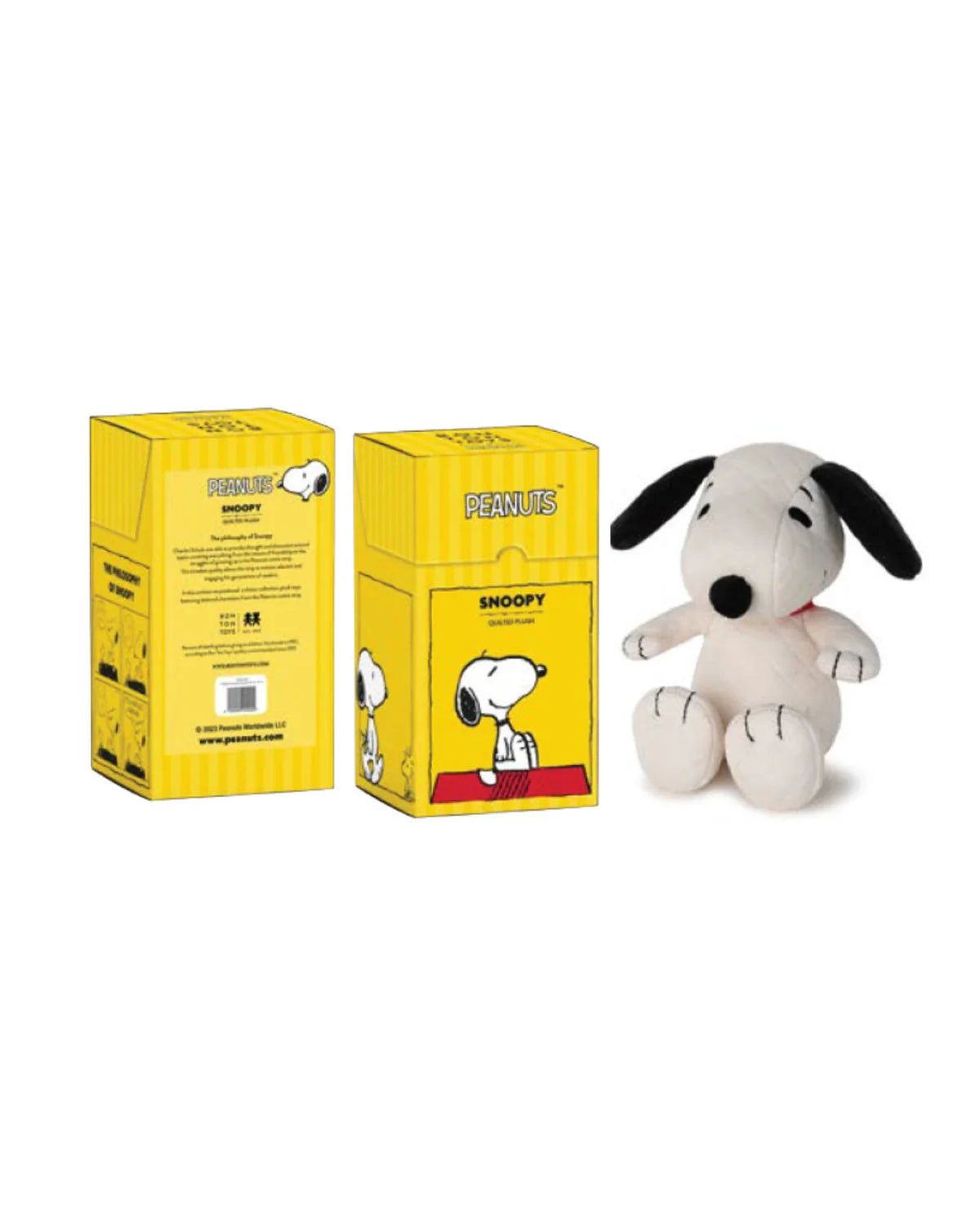 Plush PEANUTS Quilted Snoopy in Gift box 7"