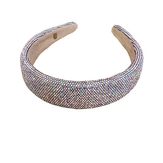 Gold Silver Crystallized Headband