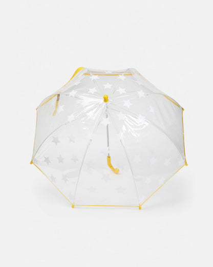 Tula Kid's Umbrella - Rainy Stars White