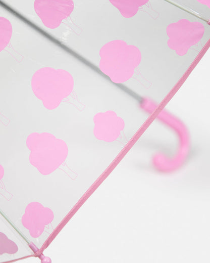 Tula Kid's Umbrella - Rainy Trees Pink