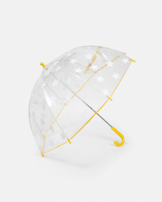 Tula Kid's Umbrella - Rainy Stars White