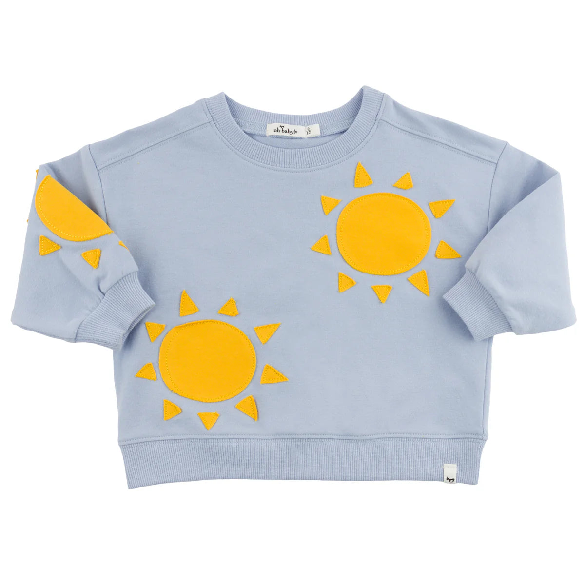 Charlie Sweatshirt Sun - Periwinkle
