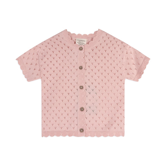 Emily Pointelle Baby Shirt And Shorts Set