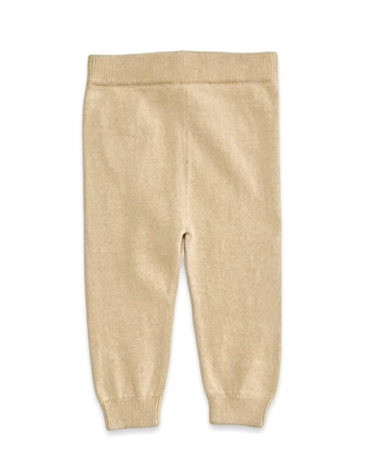 Milan Knit Pants with Pocket- Oat Heather