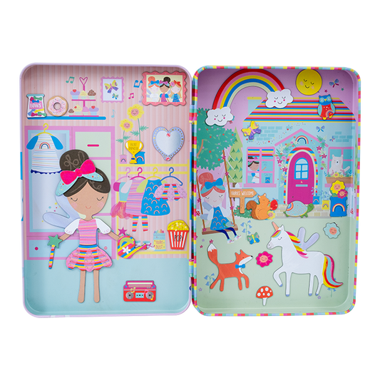 Magnetic Playtime Tin - Rainbow Fairy