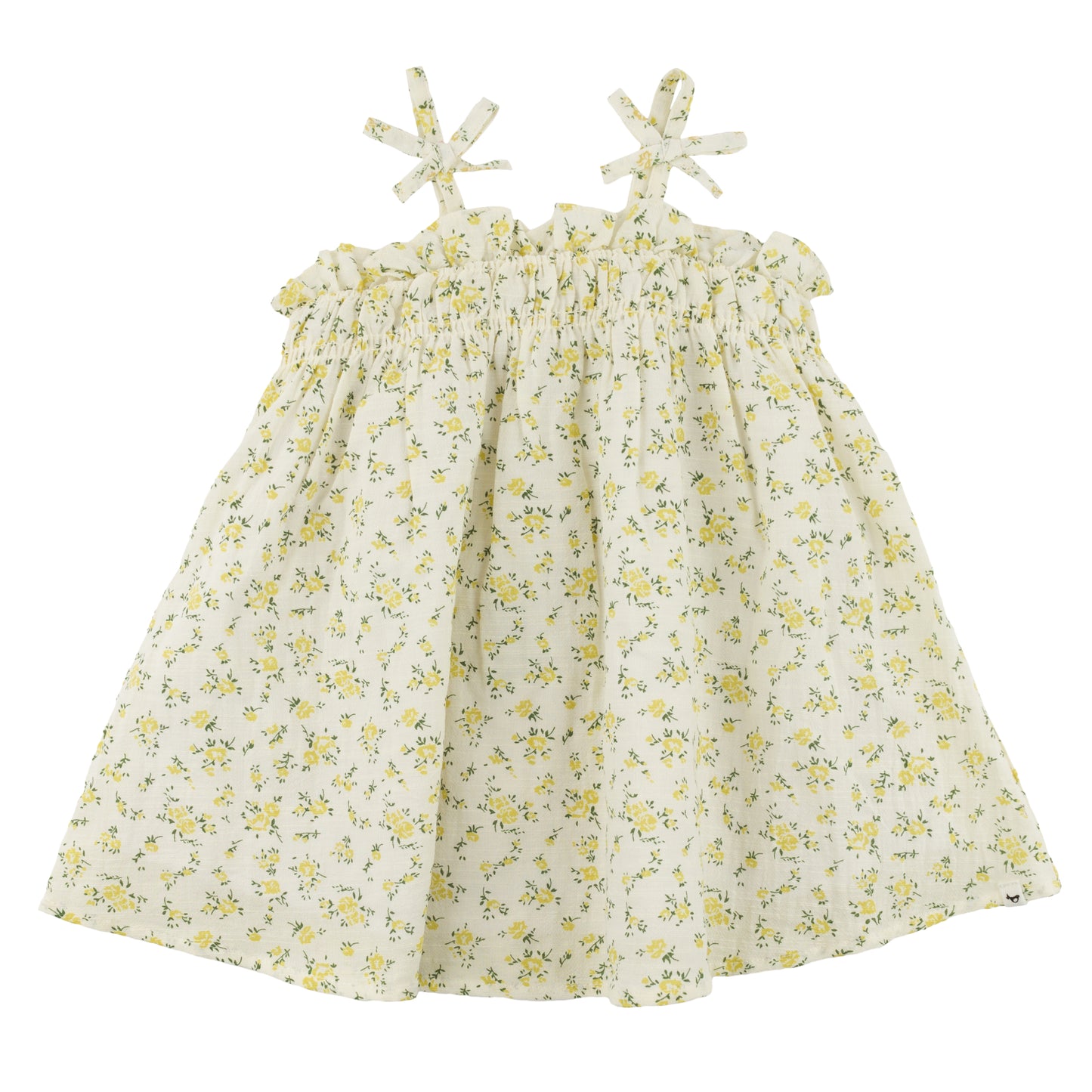 Lemon Petite Bouquet Brandie Dress