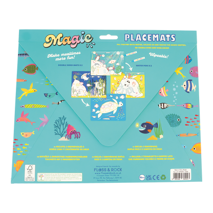 Magic Water Placemats - Ocean