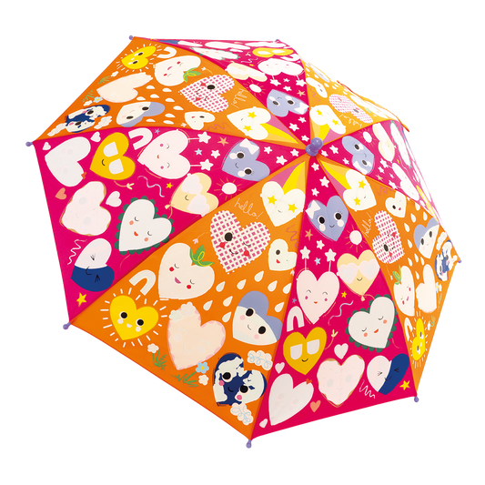 Color Changing Umbrella - Hearts (6+ Color Changes)