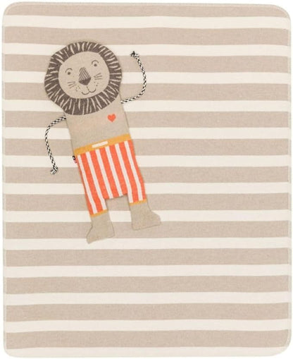 JUWEL Set Blanket In Puppet - Lion