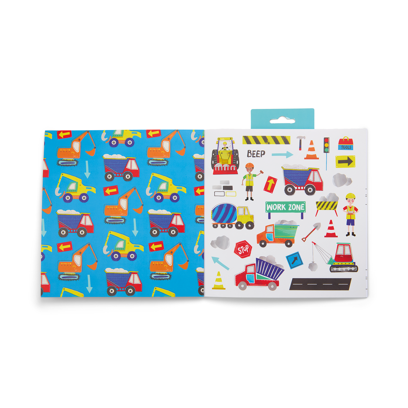 Scribble Sniffs My Colouring Book - Construction