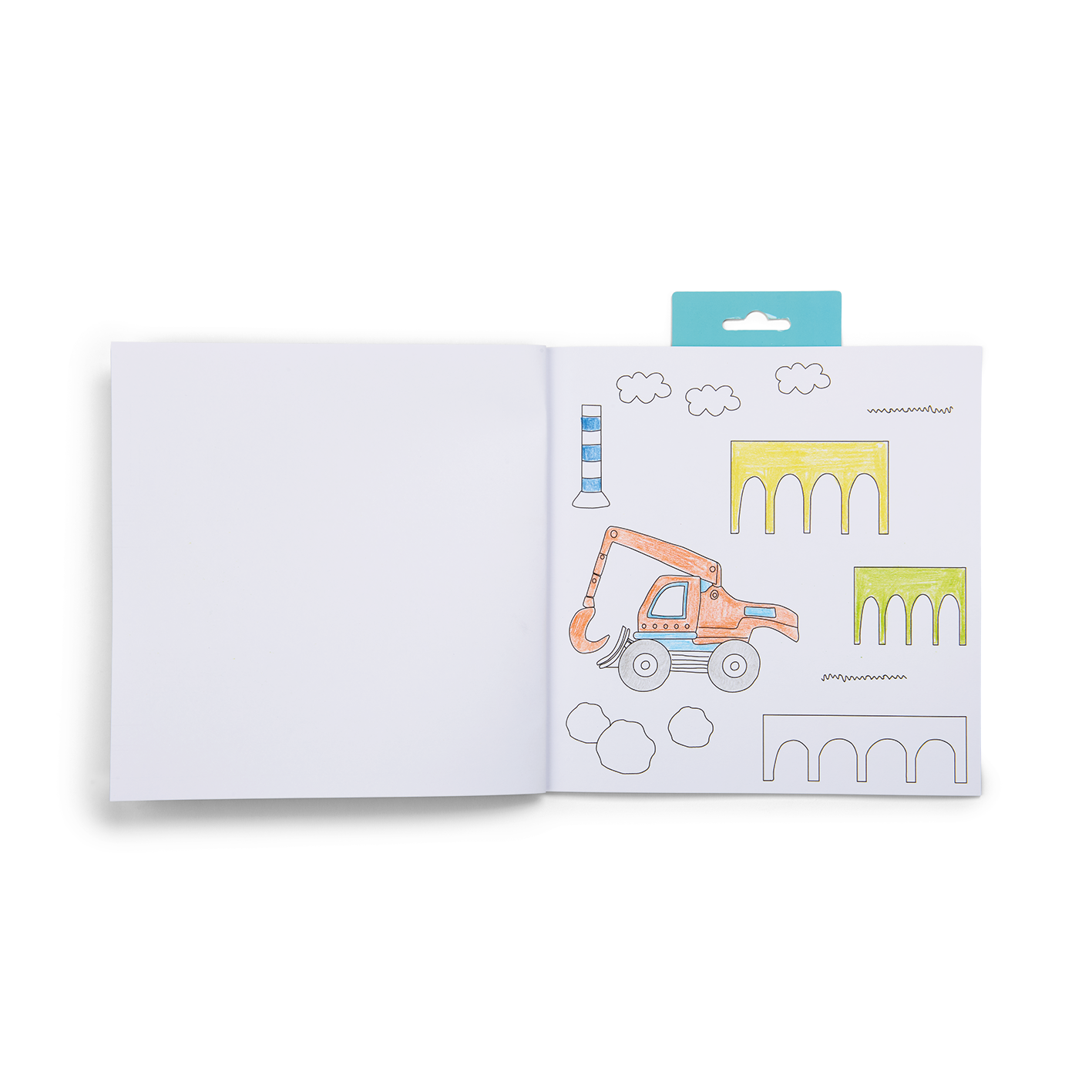 Scribble Sniffs My Colouring Book - Construction