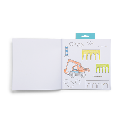 Scribble Sniffs My Colouring Book - Construction