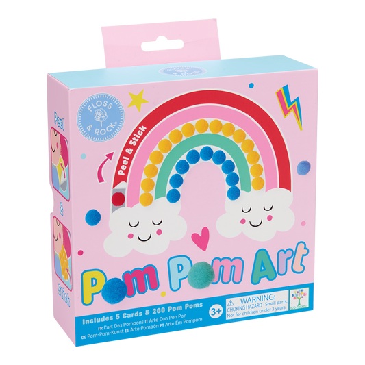 Pom Pom Art - Rainbow Fairy