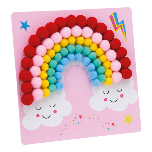 Pom Pom Art - Rainbow Fairy