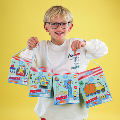 12-Piece Shaped Puzzle - Construction