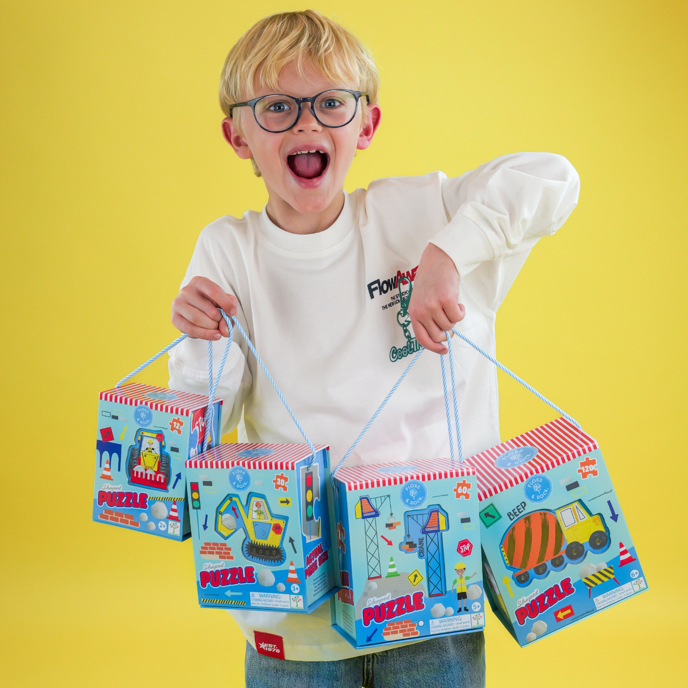 12-Piece Shaped Puzzle - Construction