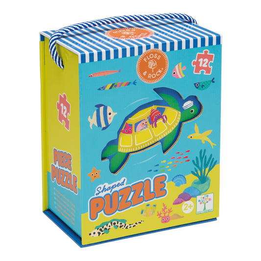12-Piece Shaped Puzzle - Ocean