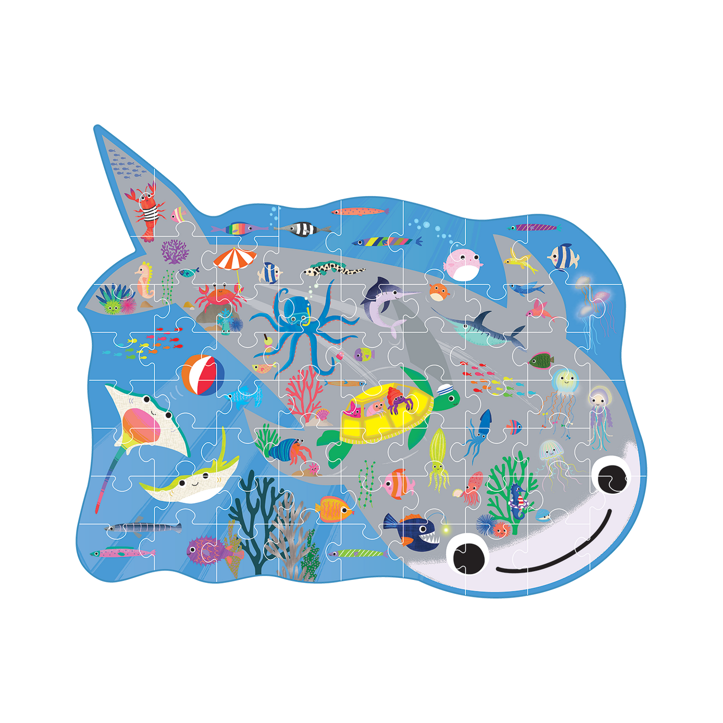 60-Piece Shaped Puzzle - Ocean