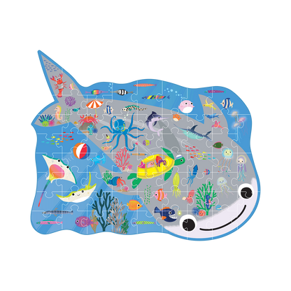 60-Piece Shaped Puzzle - Ocean