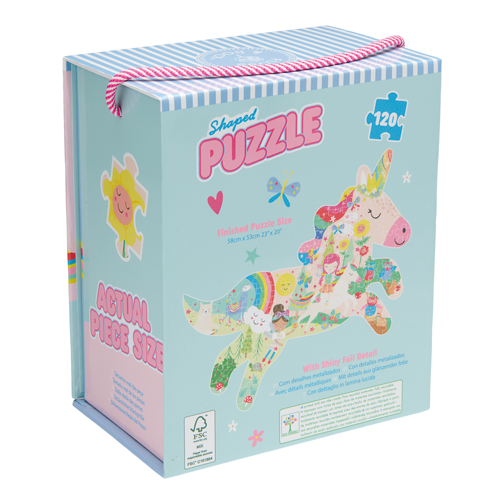 120-Piece Shaped Puzzle - Rainbow Fairy