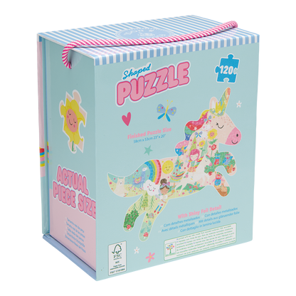 120-Piece Shaped Puzzle - Rainbow Fairy