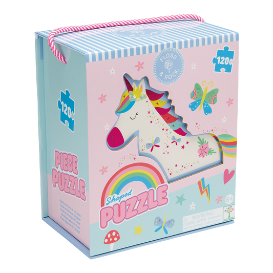 120-Piece Shaped Puzzle - Rainbow Fairy