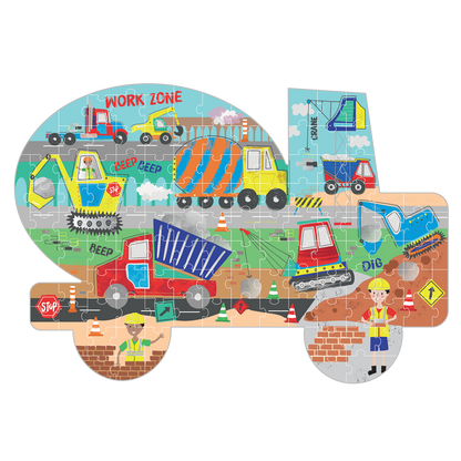 120-Piece Shaped Puzzle - Construction