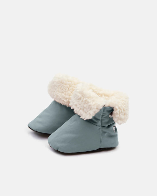 Benji Sherpa Baby Booties Mirage
