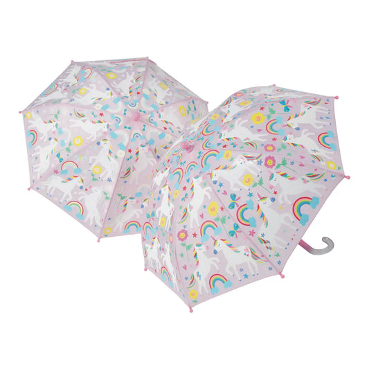 Color Changing Rainbow Unicorn Umbrella