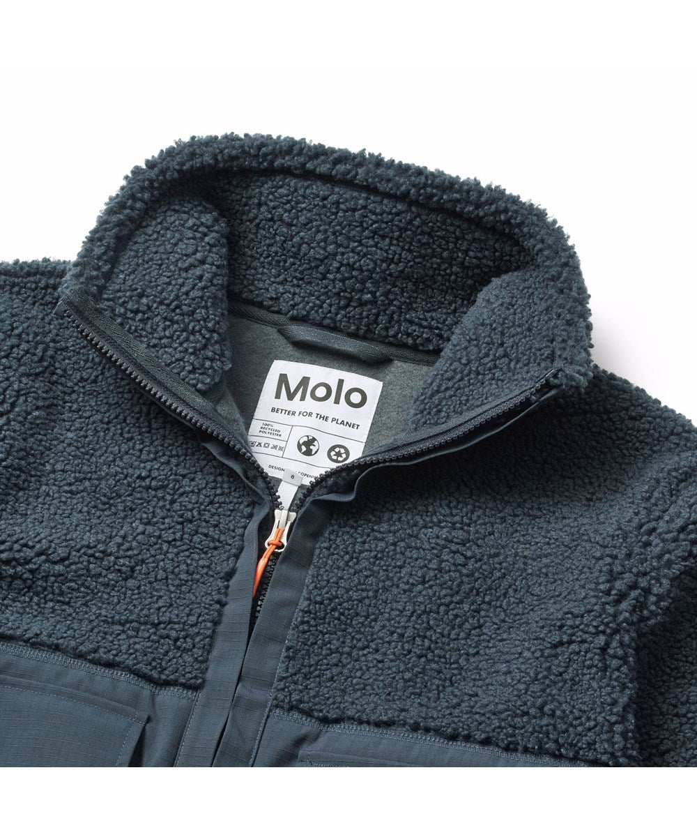 Utha Fleece Jacket - Night Navy
