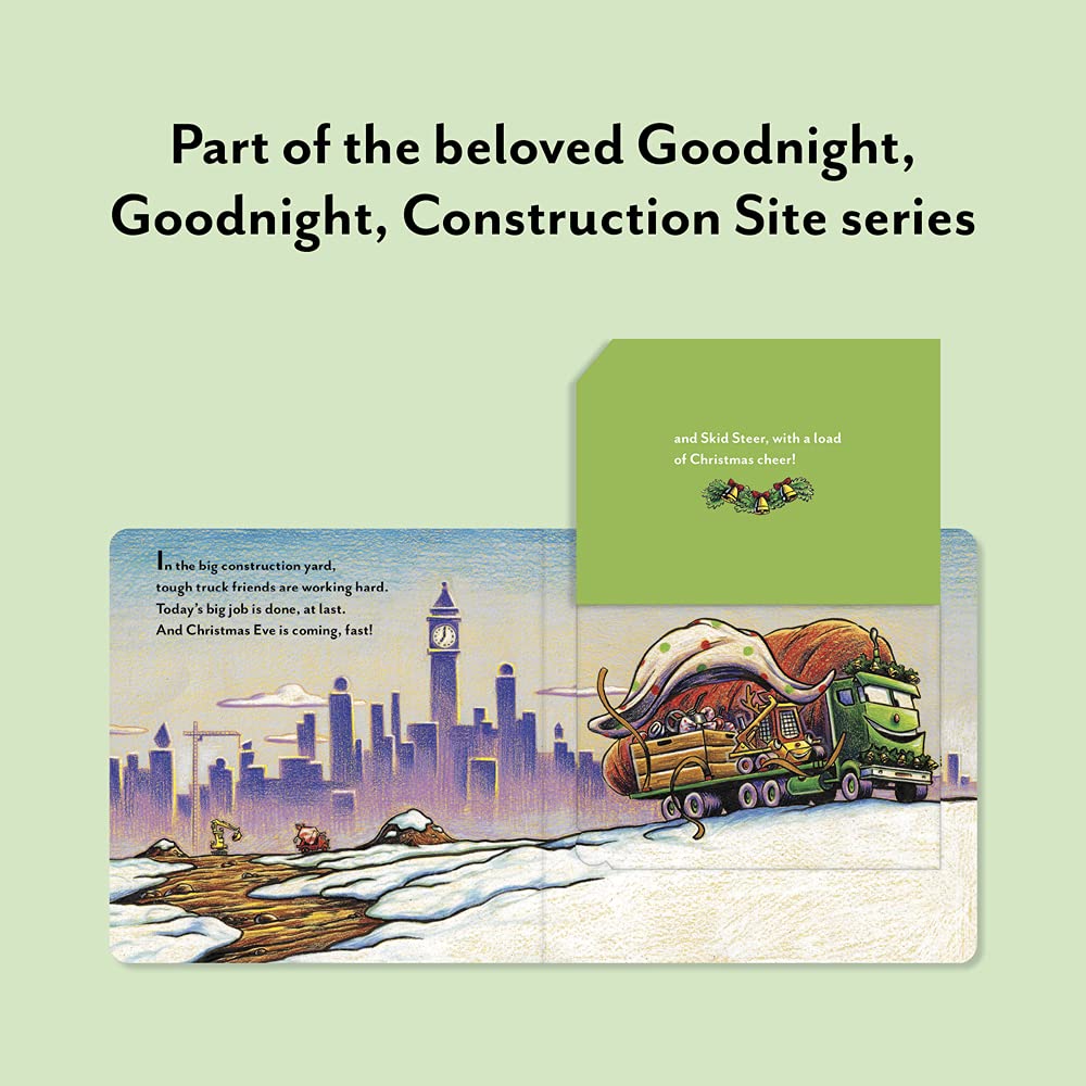 Construction Site Merry and Bright: A Christmas Lift-the-Flap Book