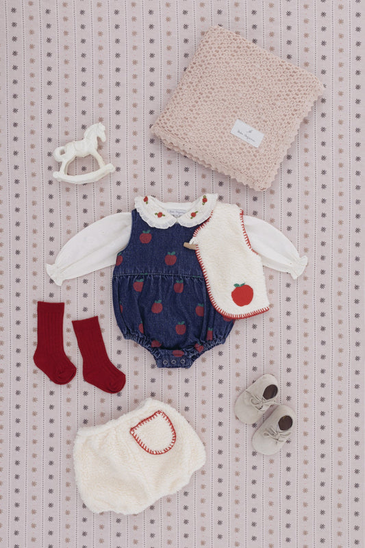 Sherpa Apple Baby Vest