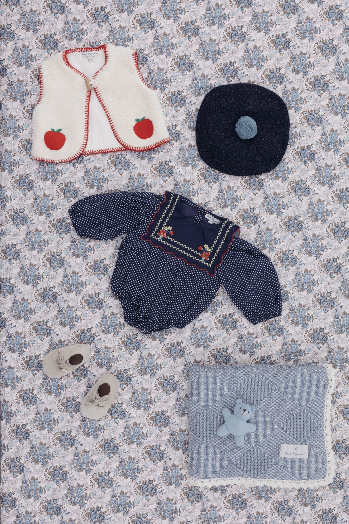 Sherpa Apple Baby Vest