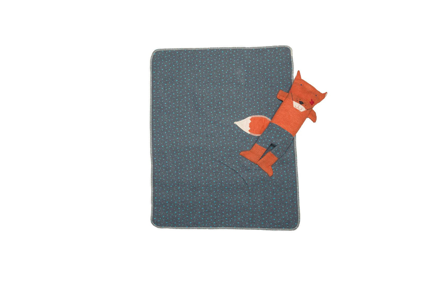 JUWEL Set Blanket In Puppet - Fox
