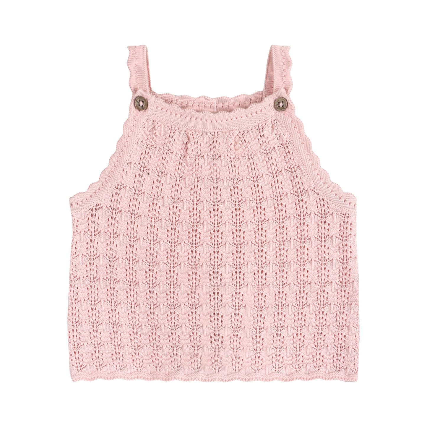 Nyla Textured Baby Tank And Shorts Set