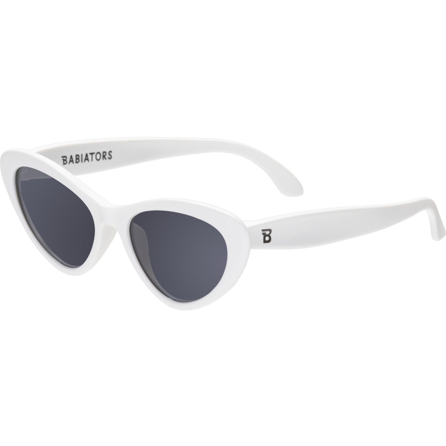 Wicked White Cat-Eye Sunglasses