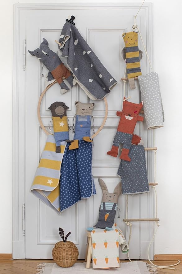 JUWEL Set Blanket In Puppet - Bee