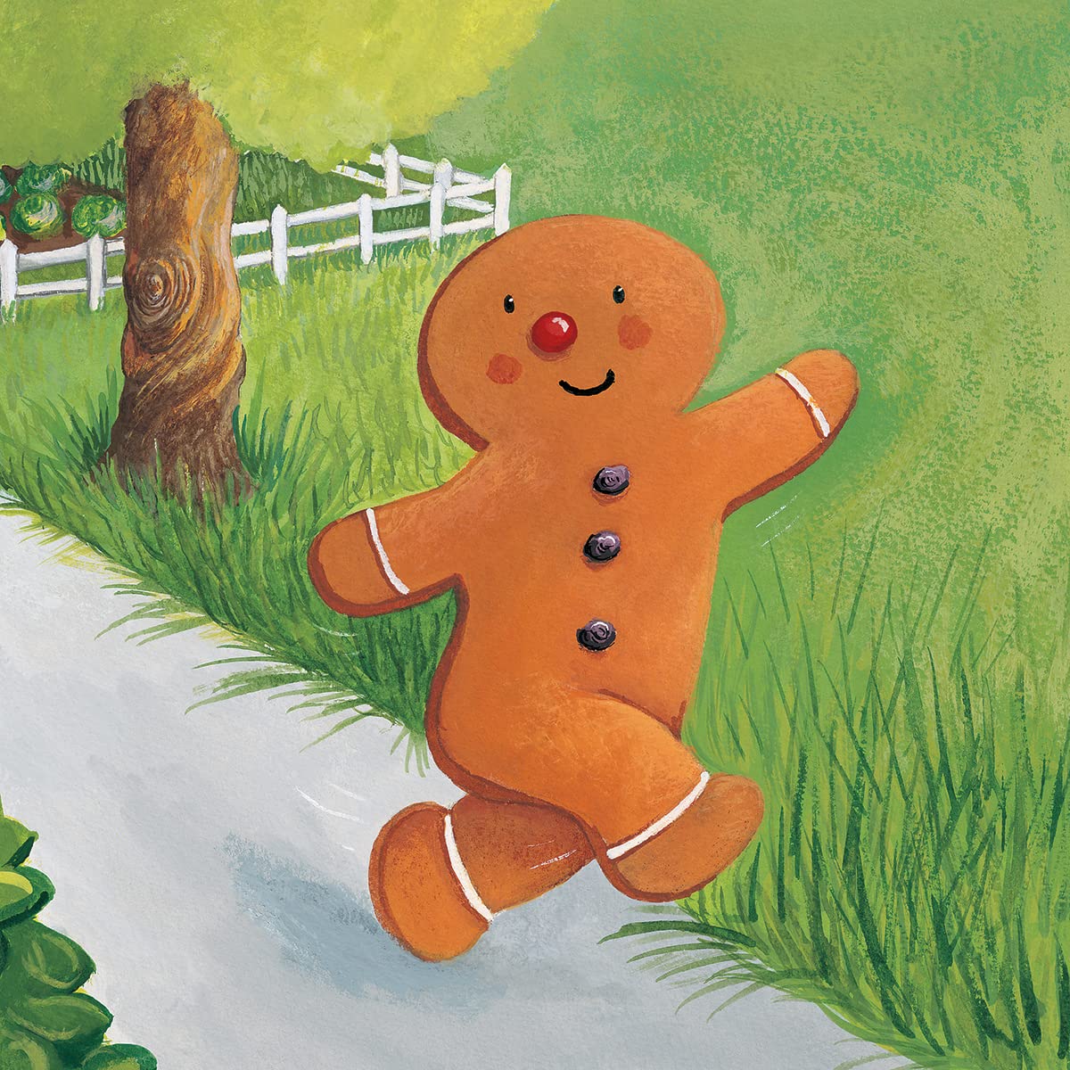 The Gingerbread Man Padded Hardcover Christmas Storybook